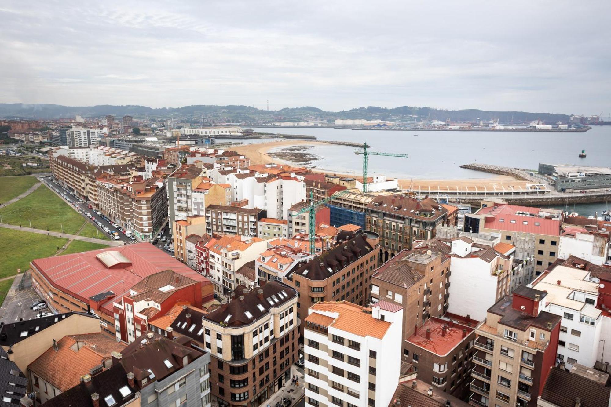 Gijon Cielo Apartment Exterior foto